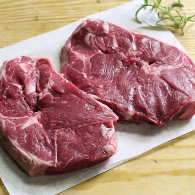 Canterbury Lamb Leg steaks (bone out) 500g