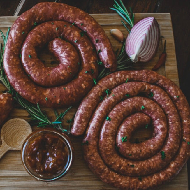 Sausages Premium Grass-Fed Beef Boerewors 600g