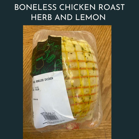 Boneless Chicken Roast Herb and Lemon (GF Seasoning)