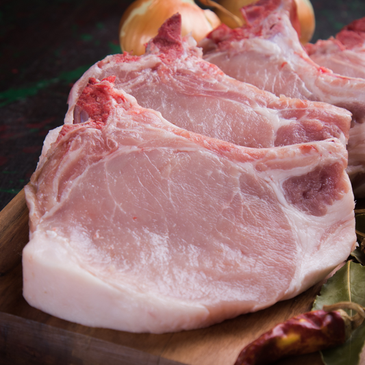 Free Range Pork Loin Chops 500g
