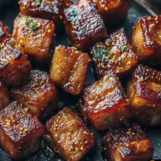 Free Range Pork Belly Bites Double Smoked 500g