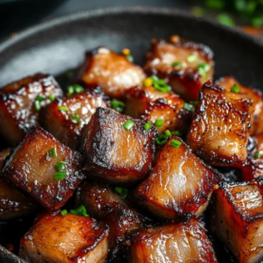 Free Range Pork Belly Bites Honey Soy 500g