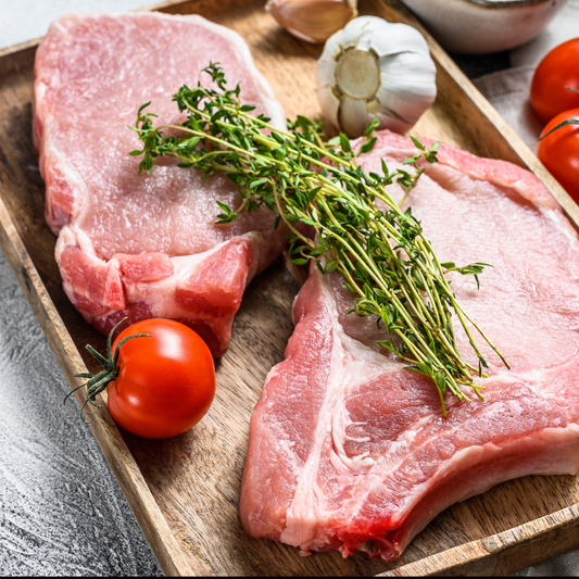 Free Range Pork Loin Steak 400g