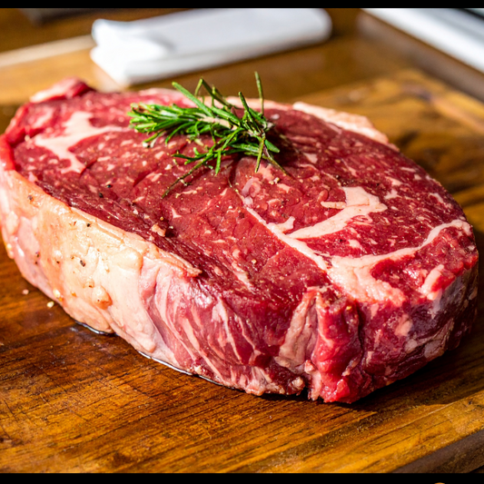 Premium Grass-Fed Beef Thick Cut Ribeye 500g