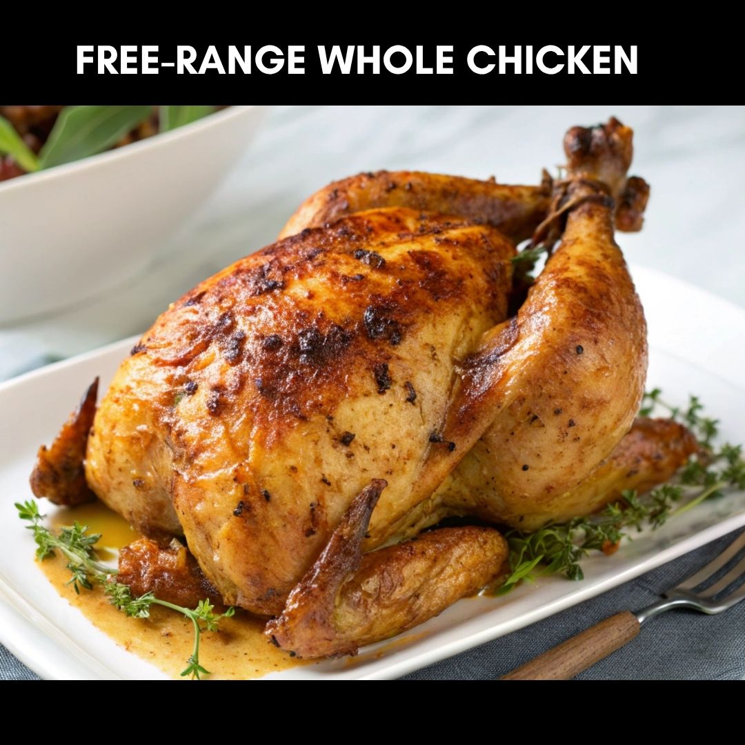 Whole Free Range Chicken size 18