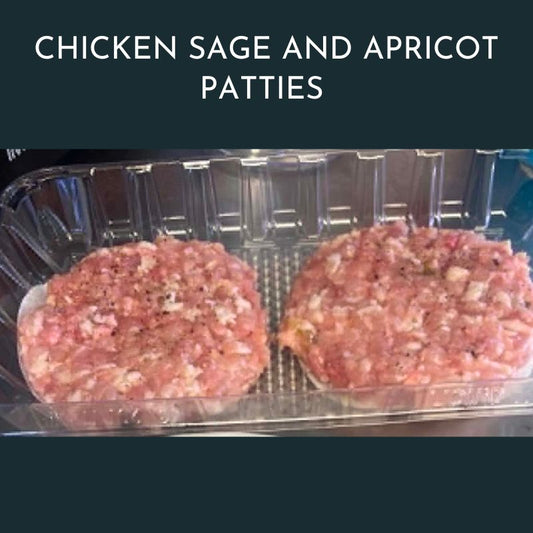 Free Range Chicken, Sage and Apricot Patties (4)
