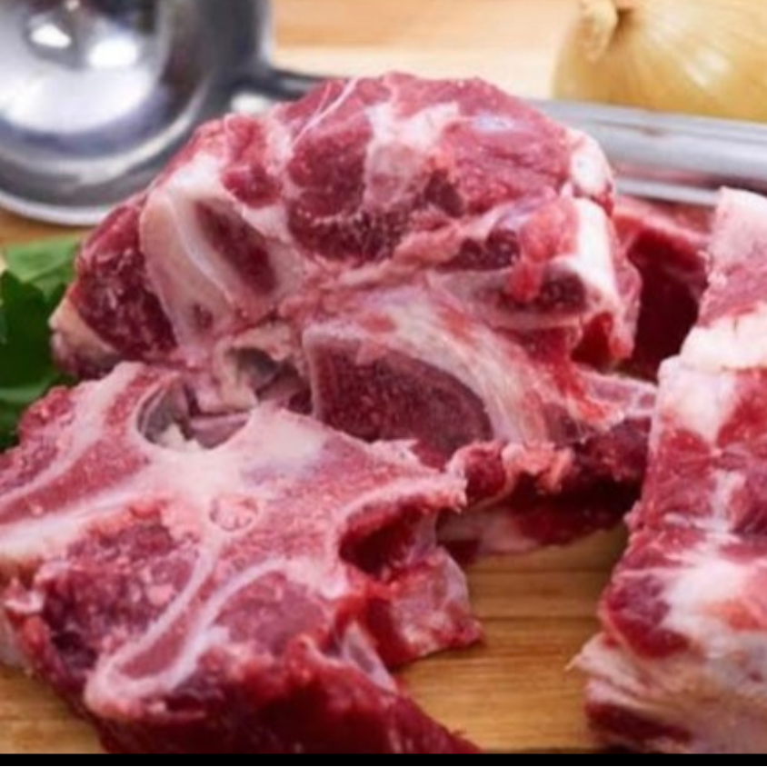 Premium Grass-Fed Beef Bones Neck 5kg
