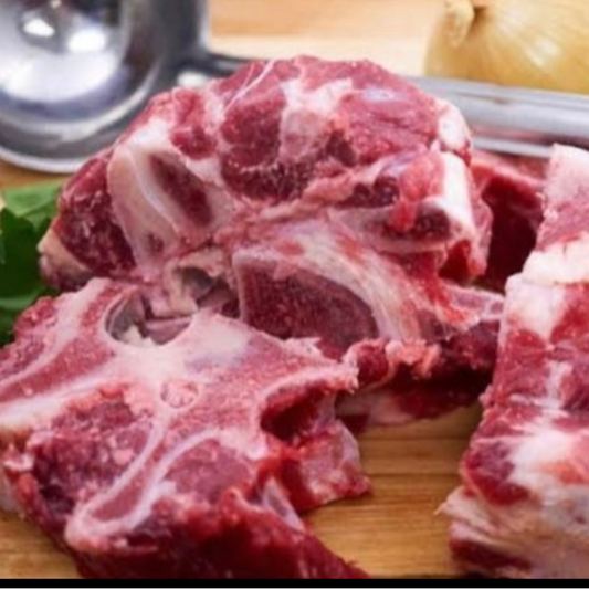 Premium Grass-Fed Beef Bones Neck 5kg